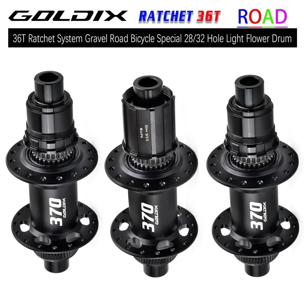 GOLDIX ε ׷ ũ  ĩ, 36T ,  ,  , ũ 극ũ J-bend, ø HG SRAM XDR, R370, 28H, 32H